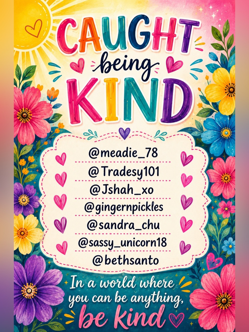 $18 & Under Share Show  @msselena05 Sunday, August 2nd -5:30 central and Be Kind - Picture 2 of 15